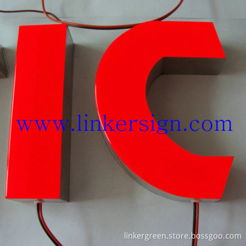 custom made business logo led sign/mini led sign for advertising